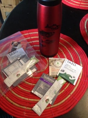 Healthy Travel Tips - Teas, Supplements, and more...