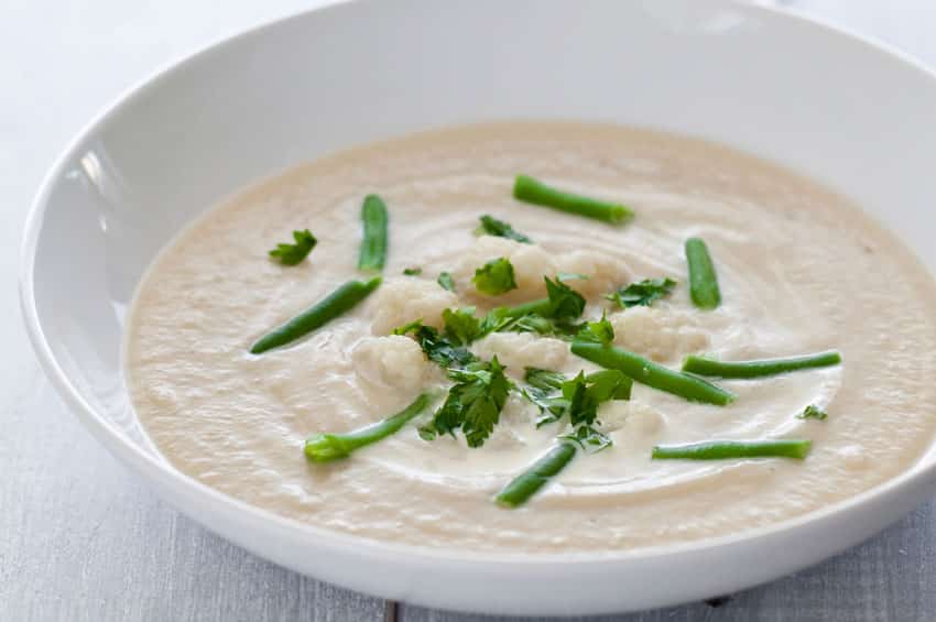 Roasted Fennel and Cauliflower Soup