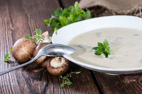 Cream of Mushroom Soup | Kasia Kines - Functional Nutrition