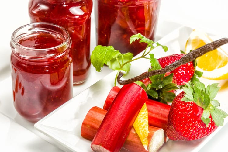 Strawberry Rhubarb Sauce | Kasia Kines - Functional Nutrition